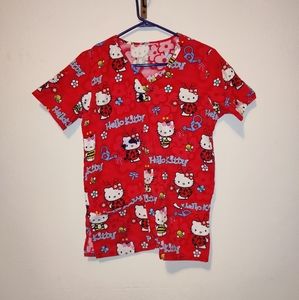 Hello Kitty Scrub Top